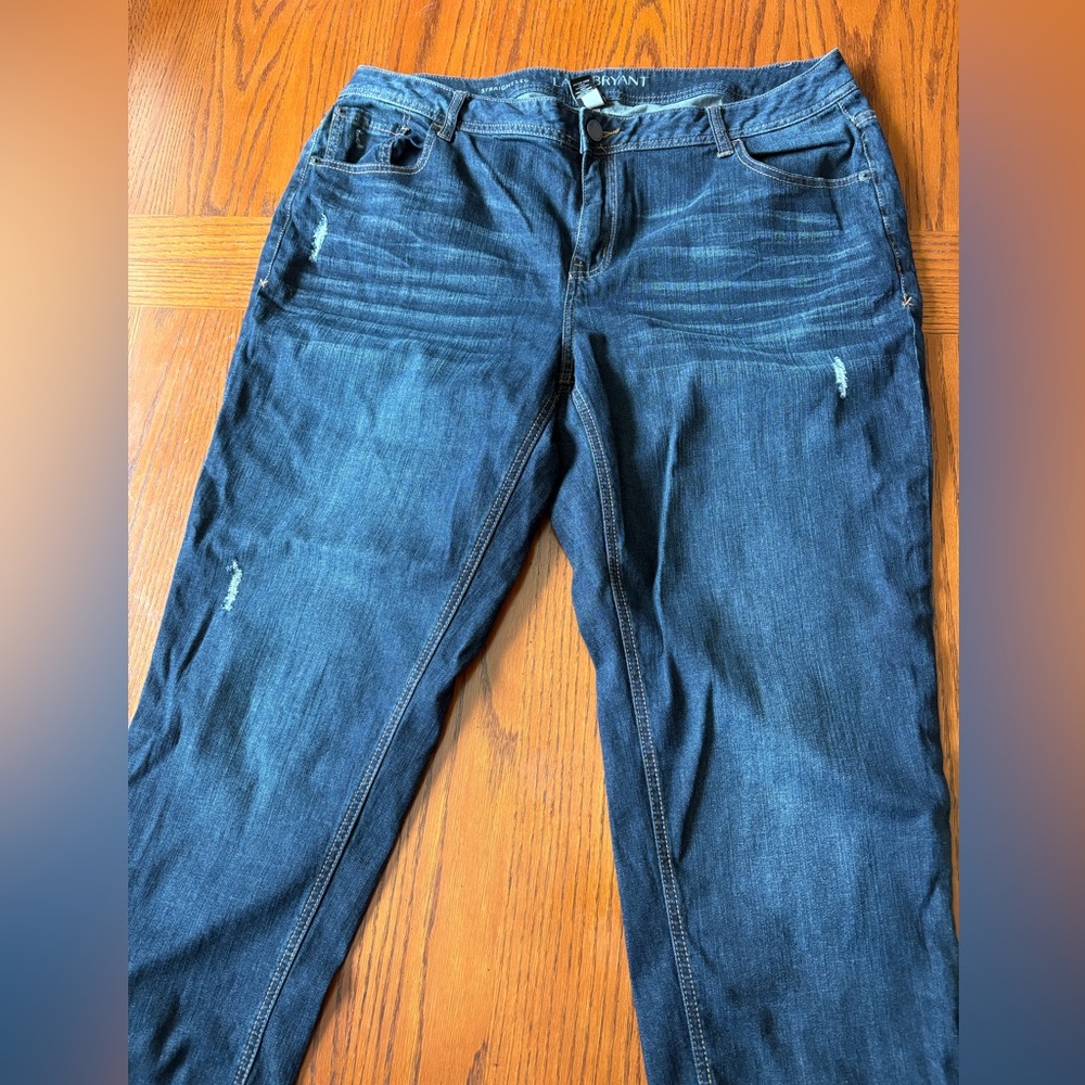 Lane Bryant Cuffed Jeans